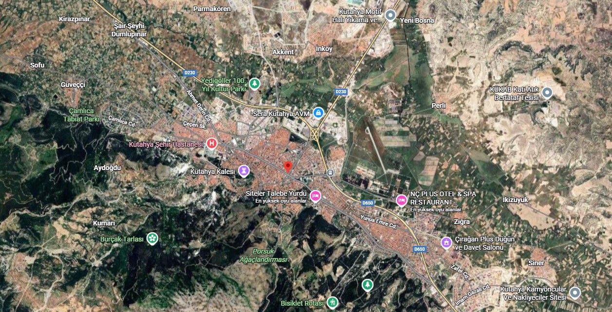 KÜTAHYA MERKEZ DOGARSLAN 2.156 M² TARLAMIZ SATILIKTIR. - KÜTAHYA MERKEZ fotoğraf 3